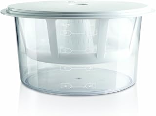 Euro Cuisine GY50 Greek Yogurt Strainer - BPA-Free Ultra Fine Mesh Basket for Thick Homemade Greek Yogurt, Patented Design