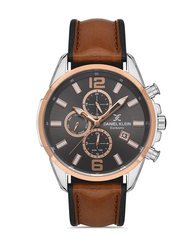 Daniel Klein Analog Gun Metal Dial Mens Watch-DK.1.13277-3 (B0BFN1F2DY) Amazon Price History, Amazon Price Tracker