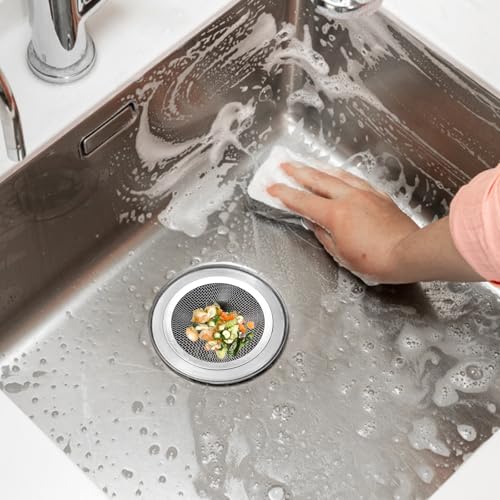 Colador de drenaje para bañera de acero inoxidable miniatura 2