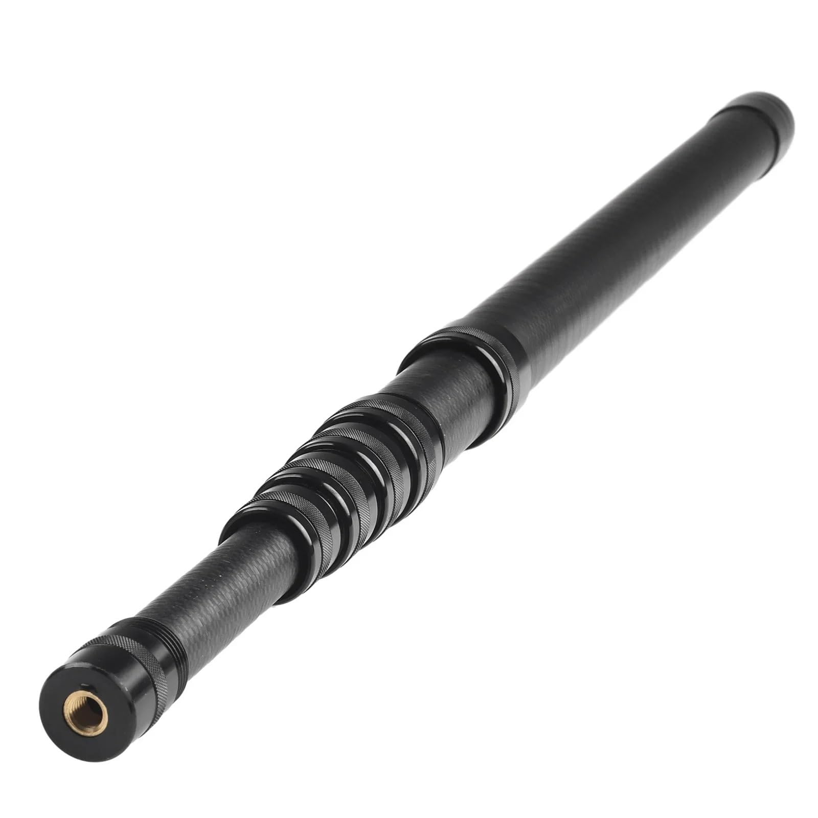 Teleskopangel 1pc Carbon Fiber Folding Teleskop Karpfen Angeln Kescher Tragbare Fisch Form Griff Angelgerät Zubehör(3.0m)