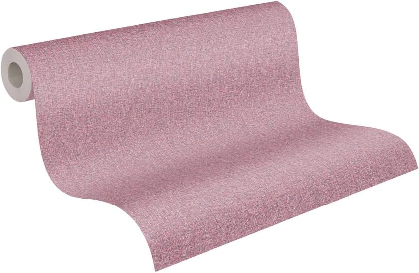 Livingwalls Famous Garden 393539 Non-Woven Wallpaper 10.05 m x 0.53 m Made in Germany Purple Pink
