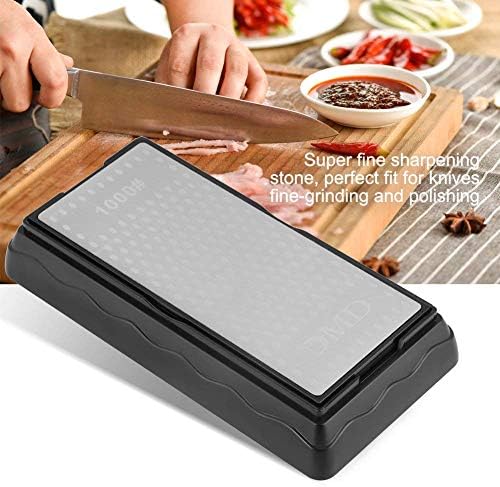 Miniatura 9 de Afilador de cuchillos Piedra de grano 4001000 de doble cara Piedra de afilar piedra de afilar piedra de afilar con base Juego de piedra fina para