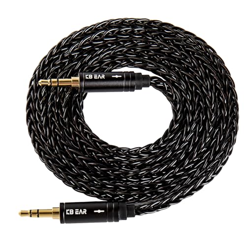 �yKBEAR AUX08�zYinyoo �I�[�f�B�I�P�[�u�� 3.5mm �I�X�I�X �����P�[�u�� aux �P�[�u�� 4N�����x���_�f���ɋ⃁�b�L/24K�������b�L�v���O/�σm�C�Y�V�[���h �X�}�z/��/Android/iPhone/PC/TV/���j�^�[/�C���z