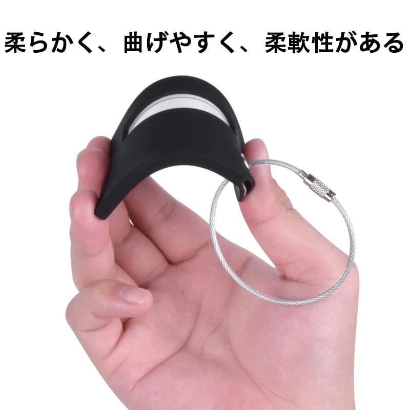 Amazon.co.jp: 【ネームタグ*3枚セット】耐久シリコン+