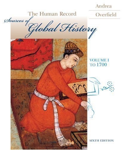 The Human Record: Sources of Global History: alfred-j-andrea-james-h ...