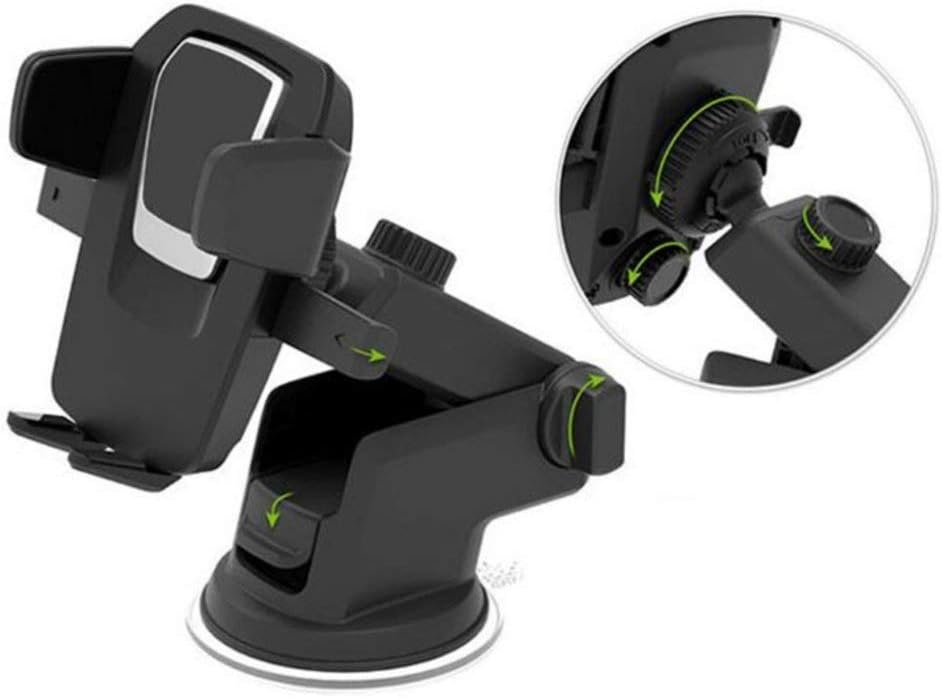 Universal Dashboard Mount Car Mobile Phone Holder for Dashboard & Windshield with 360 Rotating Adjustable Long Arm & Sticky Suction Gel Pad for All Smartphones (CAR Mobile Holder (MODEL-01))