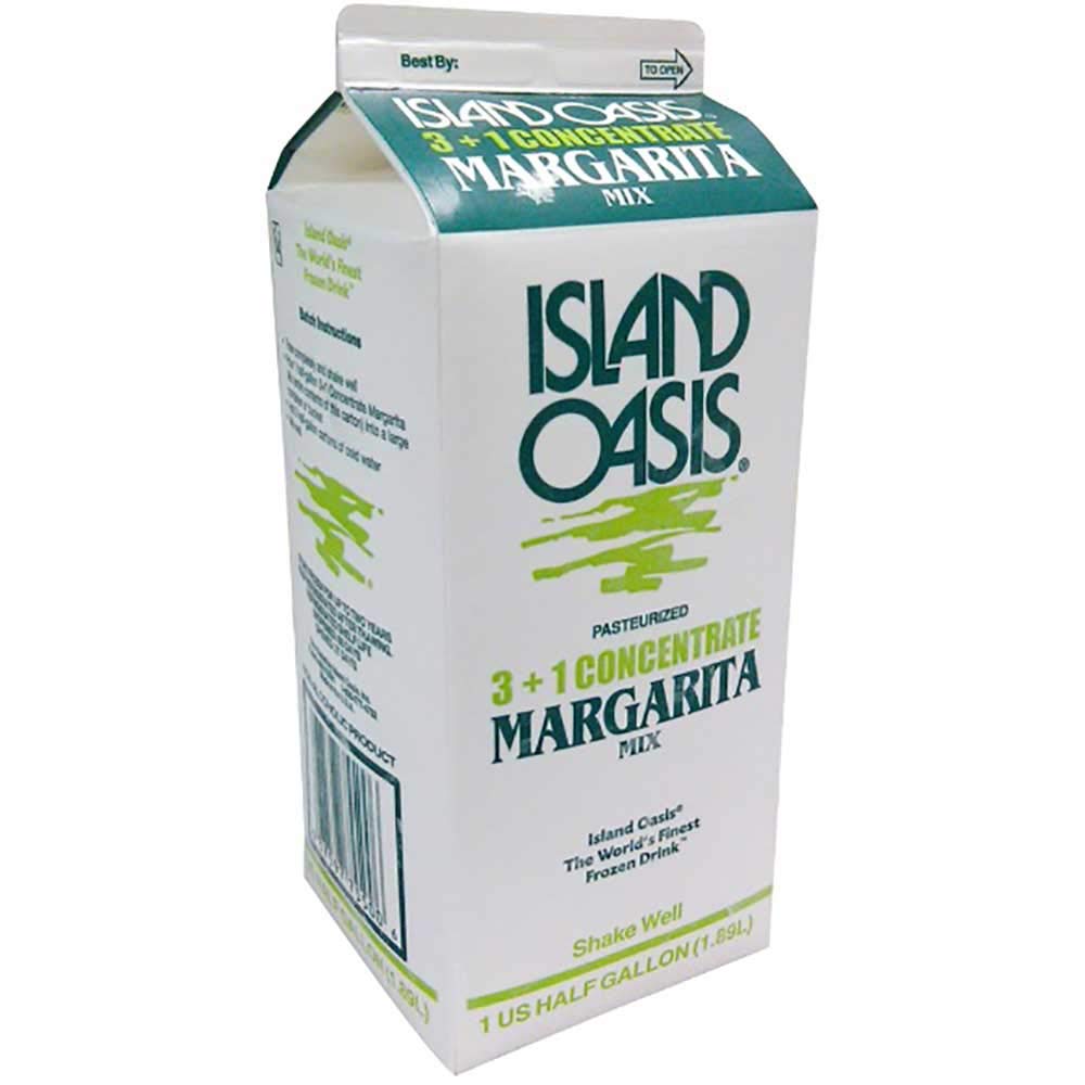 Island Oasis 3 Plus 1 Concentrate Frozen Margarita Mix, 64