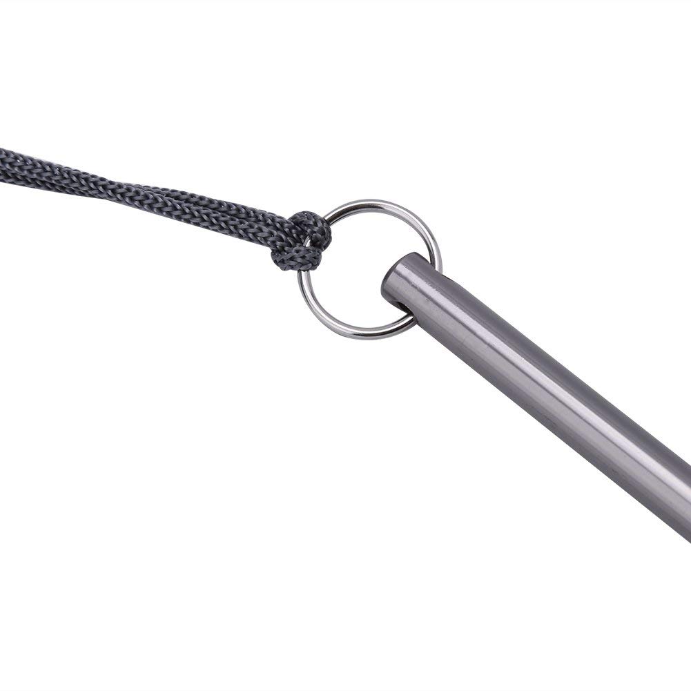 VGEBY1 Immersione Puntatore Bastone, Puntatore in Metallo Subacqueo Bastone da Sub con Impugnatura da Sub per Appassionati di Immersioni(Argento) Forniture per Il Nuoto