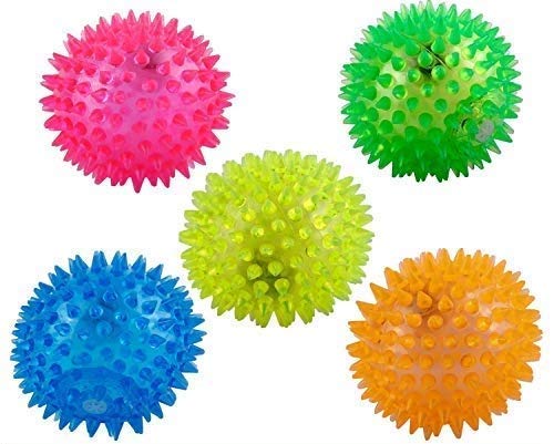 RvPaws Rubber Led Spiked Ball Dog Chew Toy, Assorted (Set of 2), 3 Inches (B09SHZ6SWR) Amazon Price History, Amazon Price Tracker