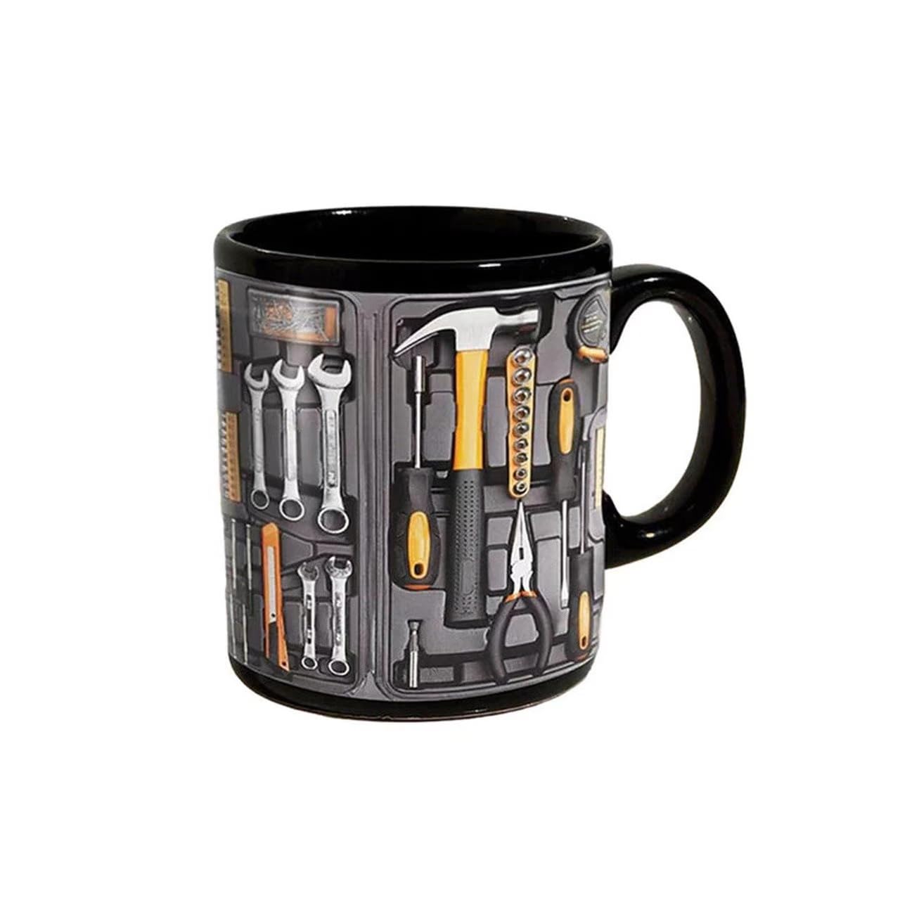 Mechanic Toolbox Mug，11 Oz Ceramics Tool Kit Mug，Gift For Mechanic And Dad
