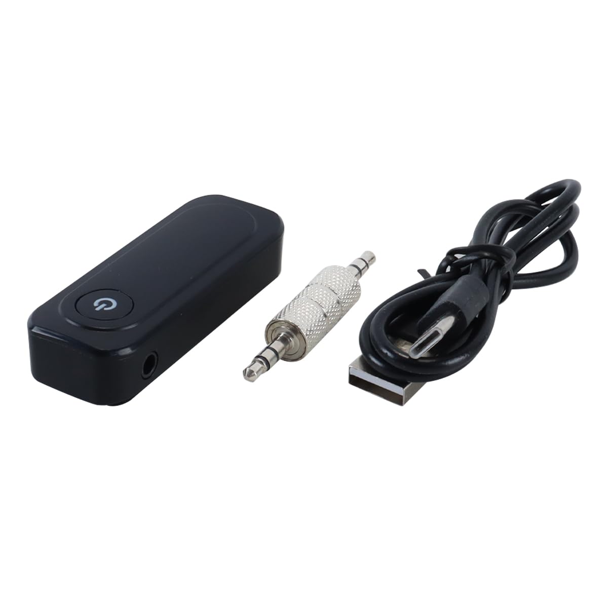 Bluetooth 6.0 Transmitter Receiver 2-in-1 Car Aux Adapter, Wireless Audio Adapter for Planes, TV, Gym, Car, Home Stereo with 3.5mm Aux Jack