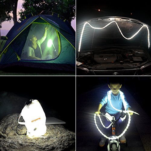 Simpome Flessibile Impermeabile USB LED Corda Kit