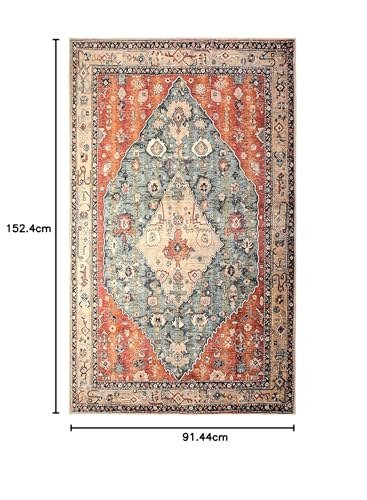 Tapis de table à manger lavable Lahome résistant et doux