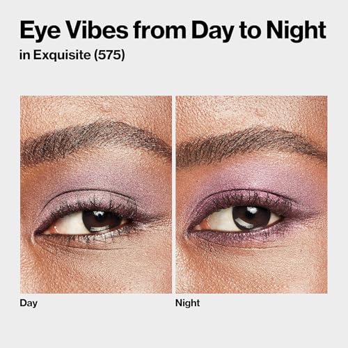 Image of Revlon ColorStay Day to Night Eyeshadow Quad, Longwear Shadow Palette with Transitional Shades and Buttery Soft Feel, Crease & Smudge Proof Upto 24 Hrs - Exquisite