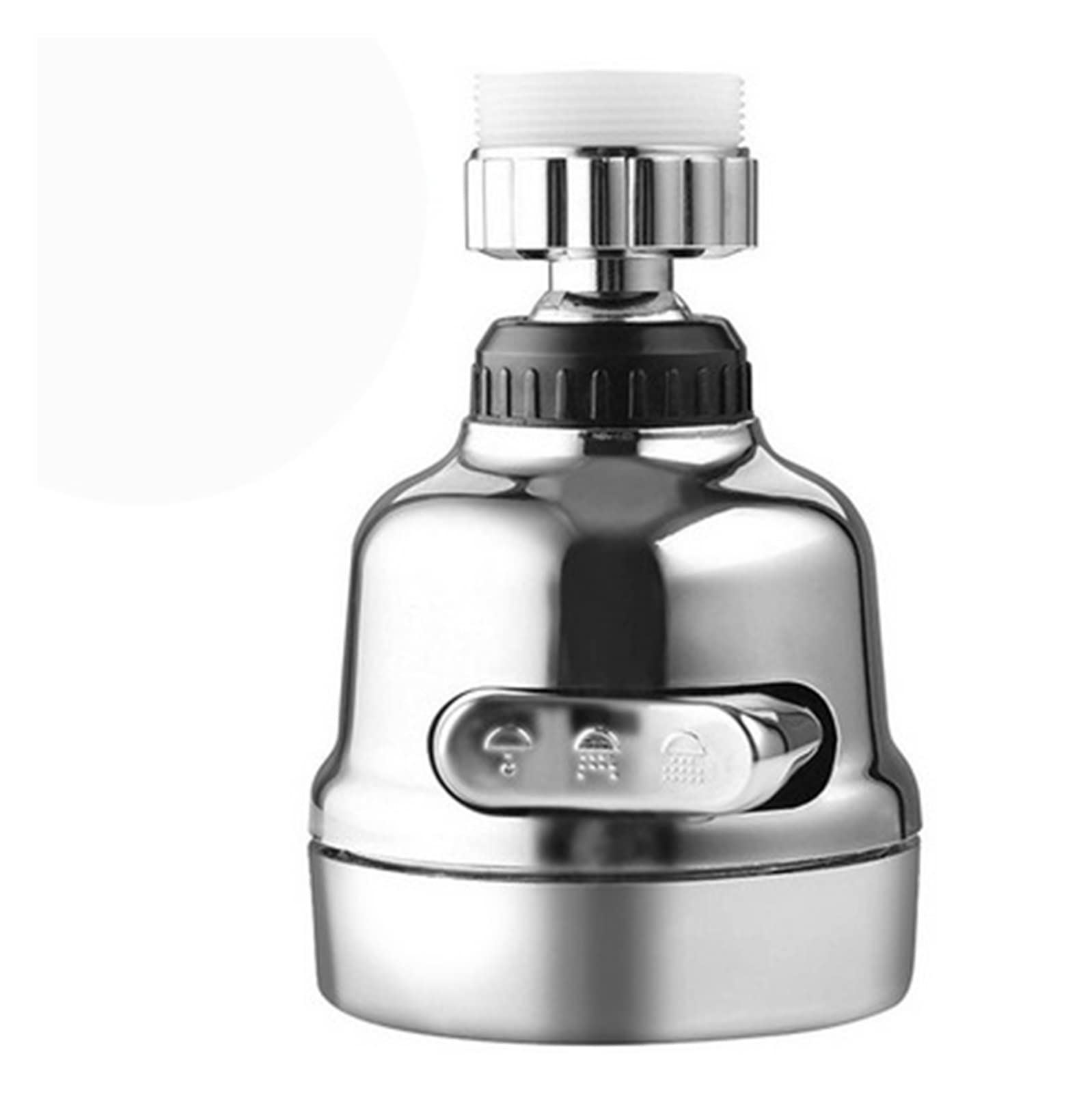 resistere ad alta pressione e temperatura estremi Rubinetto Cucina 3 Modalità 360 Rubinetto Girevole Rubinetto Aeratore Bolla Flessibile Risparmio Idrico Adattatore Filtro Ad Alta Pressione Spruzzator