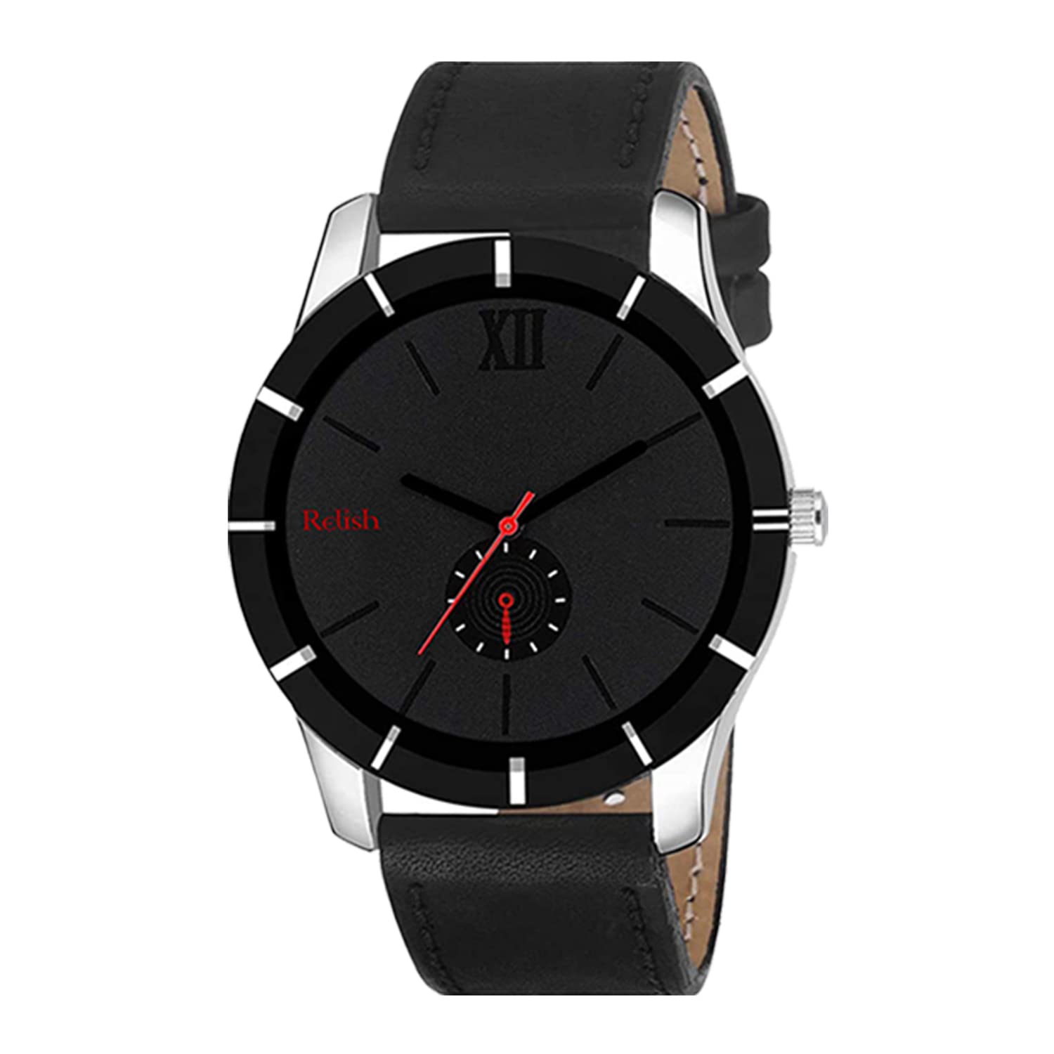 Relish New Analogue Trendy Black & Stylish Wrist Watch (B0B2LDMDKL) Amazon Price History, Amazon Price Tracker
