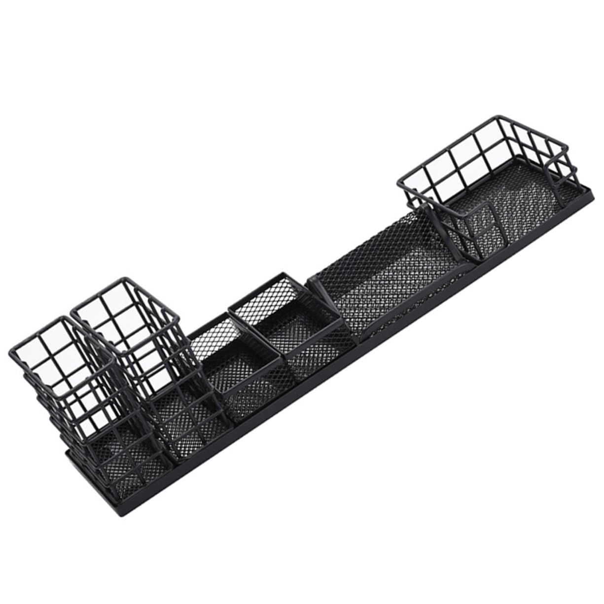 ARTIBETTER Set Portapenne Da Scrivania in Metallo Multifunzione, Grande Contenitore Per Matite e Organizer Scomparti Separati, Design Resistente Allo Sbiadimento Per Ufficio e Casa
