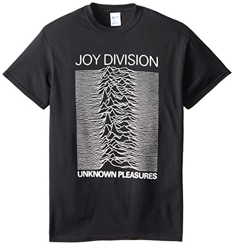 Impact Merchandising Mens Joy Divisão Unknown Pleasures Black T-Shirt