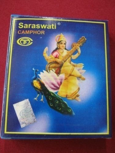 Artcollectibles India Set of 3 Pure Saraswati Camphor Kapur Tablets(3x100 tabs) for Hindu Puja/Religious Havan Rituals/Diwai puja Aarti