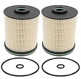 HOTS TP1015 Fuel Filter with Seals for Chevrolet Cruze 2014-2019, Silverado 2500HD,3500HD 2017-2018,GMC Sierra 2500HD3500HD 2017-2018,Replaces #TP1015, 22937279, 23456595, 23304096(2 Pack)