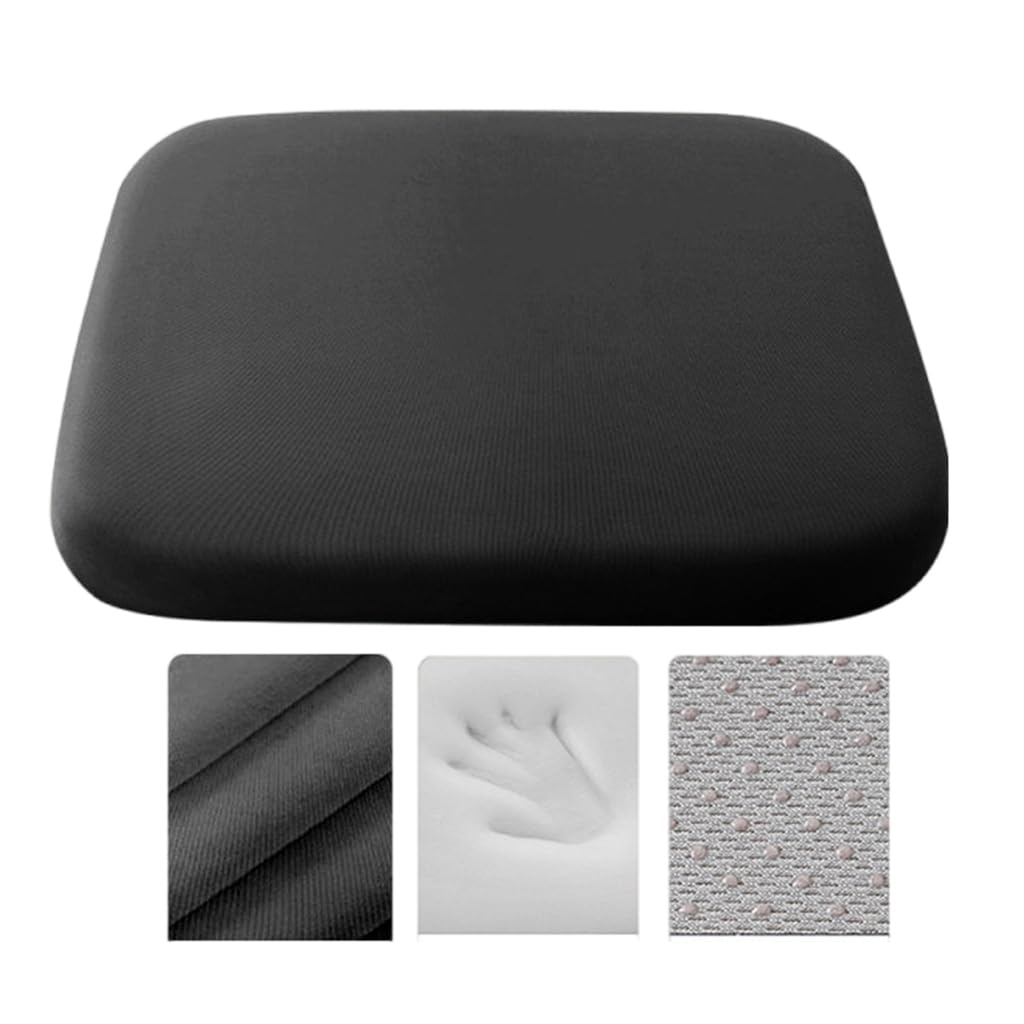sodeber Ergonomic Memory Foam Seats Cushions Comfortable For Office Chair And Car Relieves Tailbone Pressure