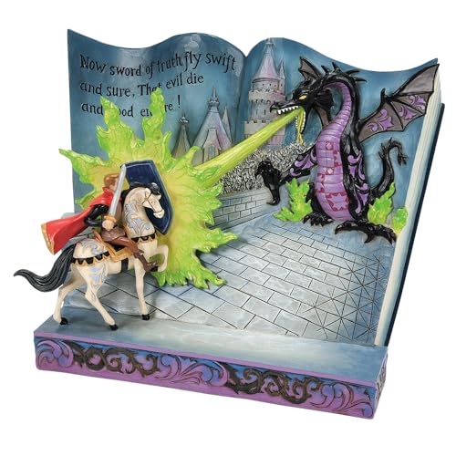 Disney Traditions Maleficent Story Figurine, Blue, Green
