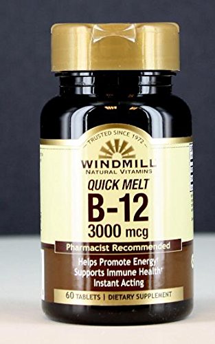 Vitamin B-12 Lozenge 3000MCG WMILL Size: 60
