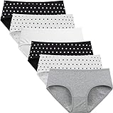 CULOTTE CONFORTABLE FEMME: Nos shorty femme ont une ceinture douce et extensible, pas de remontée ni de roulage, pas de calage, elles restent toujours en place. Ces sous vetements feminins ont des ouvertures douces pour les jambes et une couverture arrière complète, sans pincement ni pincement, ne couperont pas vos cuisses. La grande élasticité vous offre un maximum de confort jour et nuit pendant que vous dormez, travaillez ou faites de l'exercice