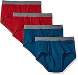 Fruit of the Loom Men's Fashion Brief (4 Pack), Assorted, Medium