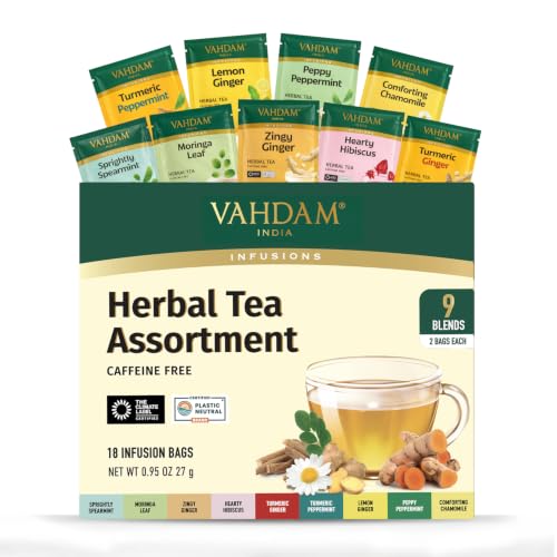 VAHDAM Herbal Tea Sampler