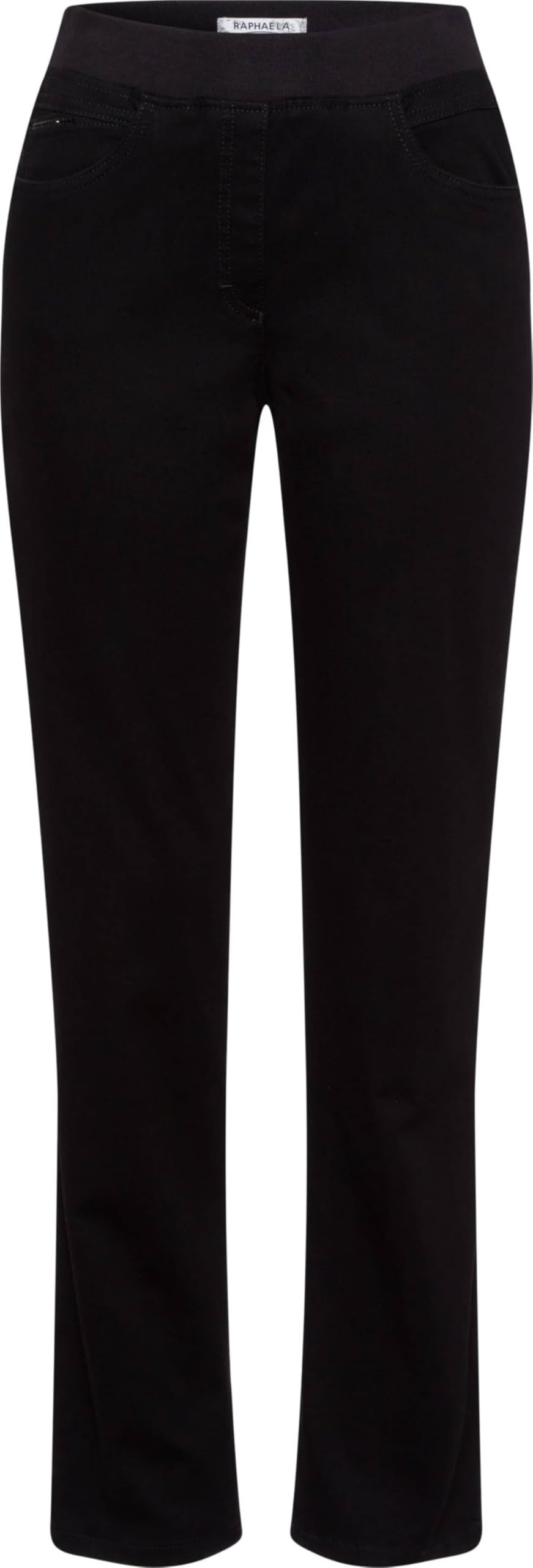 Raphaela by Brax Style Pamina Women's Five Pocket Slim Fit Jeans, Black, 27W x 32L