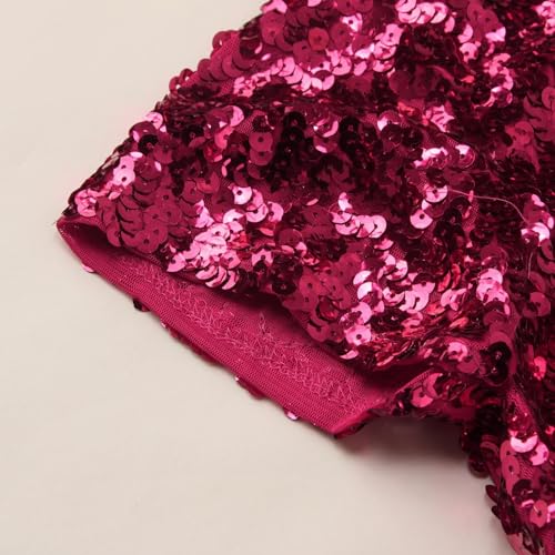 Veste à paillettes costume de carnaval et cardigan de danse pour spectacle femme - 4