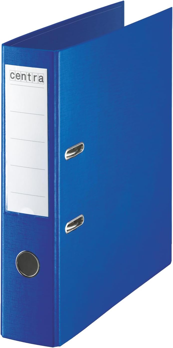 Centra 230159 A4 75 mm PP Lever Arch Files - Blue