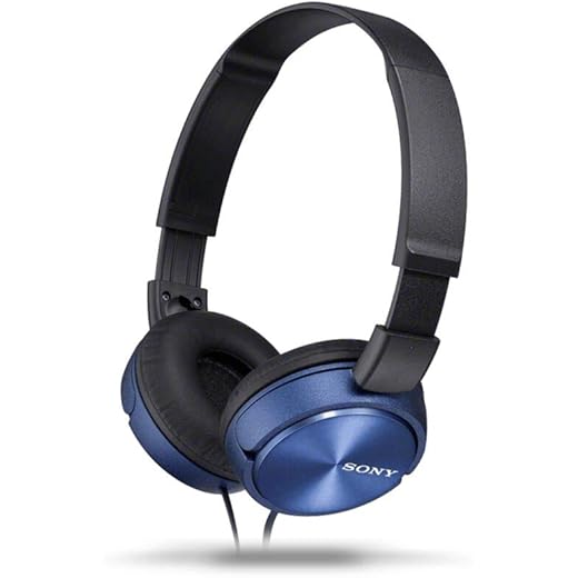Sony ZX310AP Wired Headset - Blue