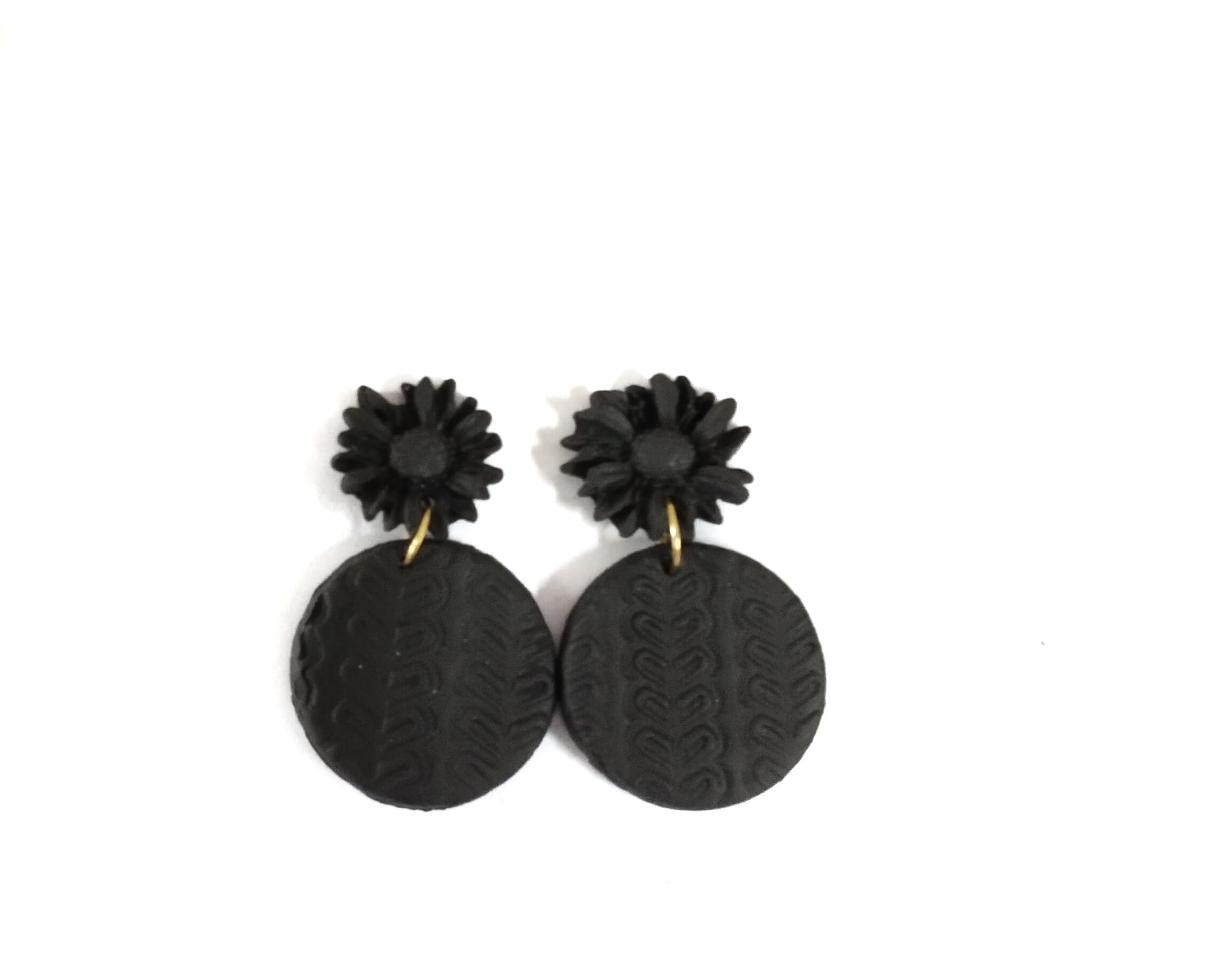 kali flower earrings clay earrings and lightweight for girls (B0CLJLHSXW) Amazon Price History, Amazon Price Tracker