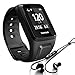 TomTom Spark Cardio + Musik GPS-Fitnessuhr inkl. Kopfhörer schwarz, Größe S