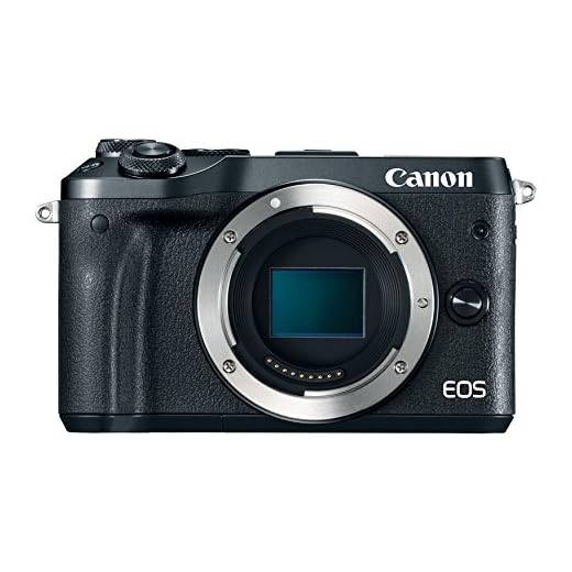 Canon EOS M6 Body (Black)