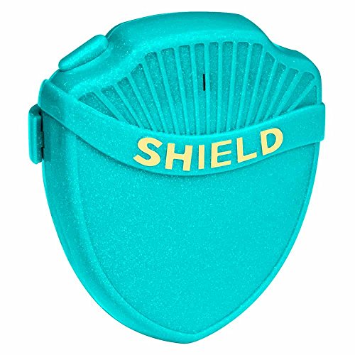 Shield Max Bedwetting Enuresis Alarm For Boys And Girls With 8 Loud Loud Tones, Light And Vibration. Full Featured Bedwetting Alarm For Deep Sleepers To Stop Nighttime Bedwetting, Teal #TOP3