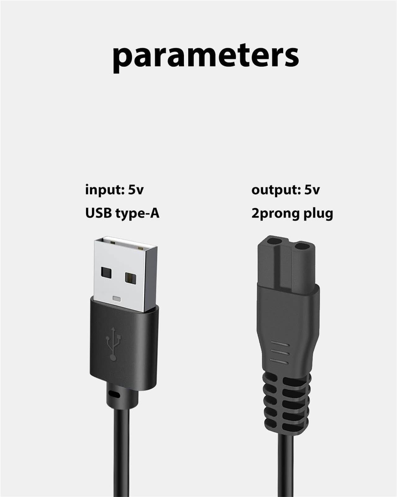 Dog Charger USB Cable 1M Power Cord