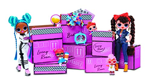 LOL Surprise OMG House, Holz-Puppenhaus mit Möbeln. 85+ Überraschungen, 6 Zimmer. Schlafzimmer, Bad, Pool, Aufzug, Küche… – Bild 7