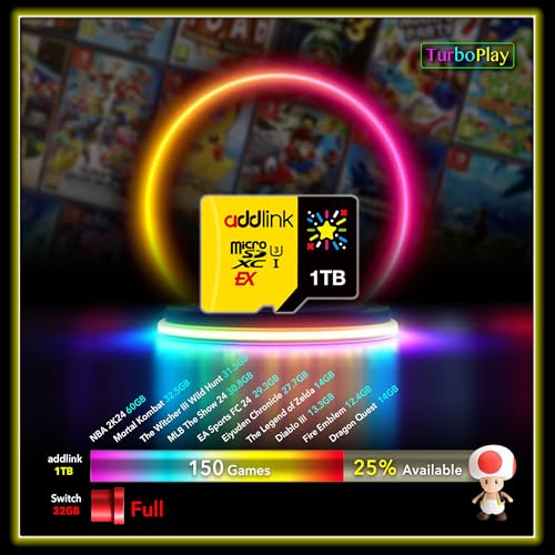 Tarjeta microSD Express 1TB addlink para solucionar la falta de espacio en Steam Deck y Switch 5