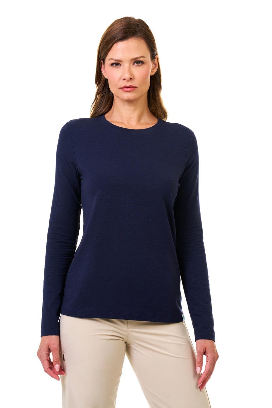 Women's Long Sleeve T-Shirt - UPF 50+ Sun Protection - Morada