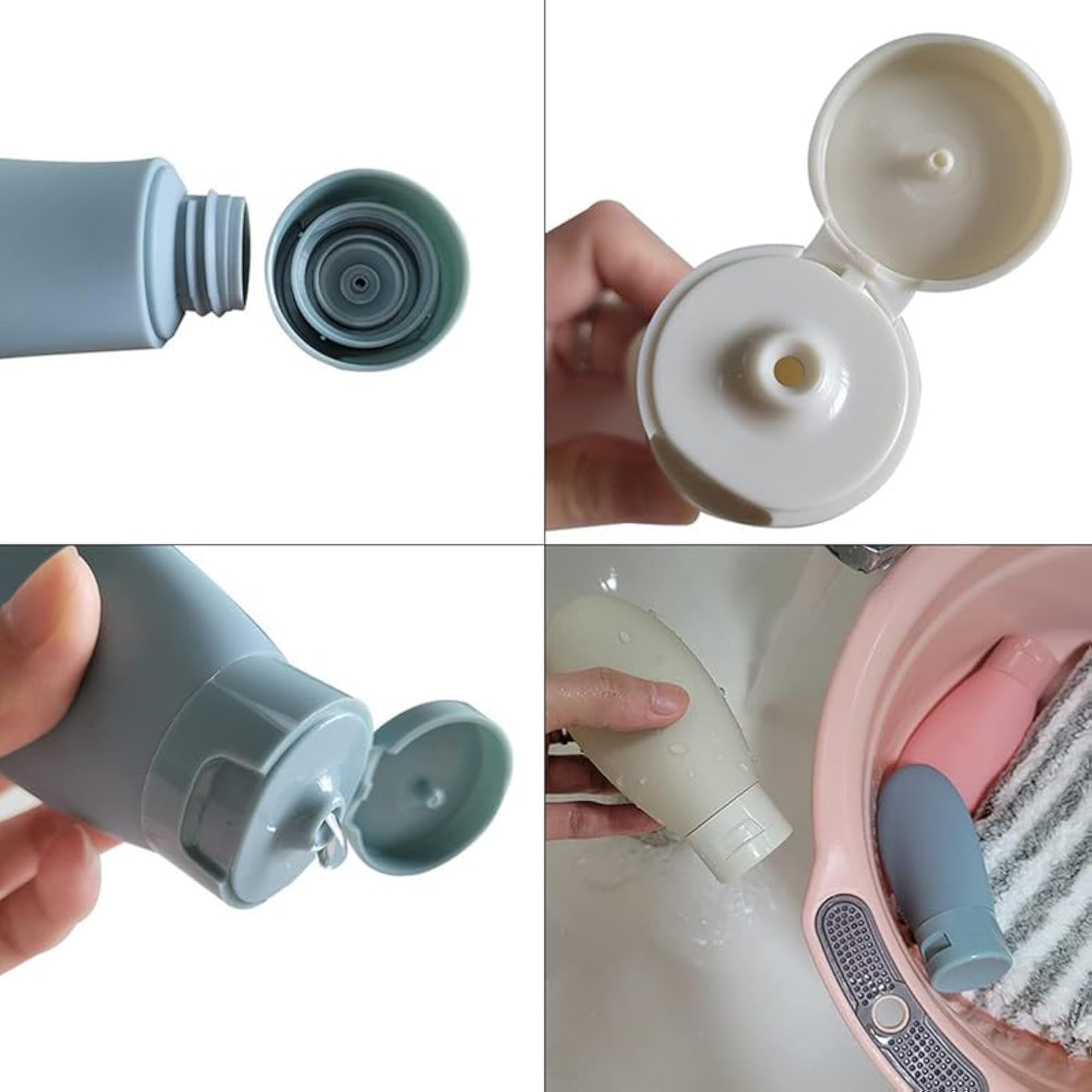 60ml Travel Bottles Set for Toiletries, Leak Proof