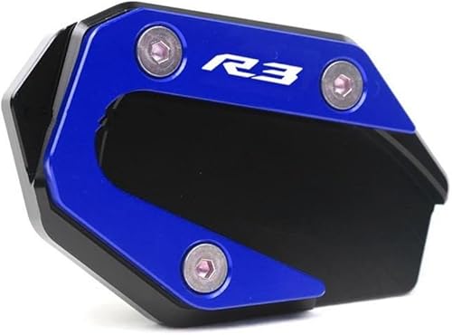 Motorcycle Side Bracket for YA&MA&HA MT 03 25 YZF R3 R25 MT03 YZFR25 YZFR3 2014-2020 2019 Motorcycle Kickstand Foot Side Stand Extension Pad Support disponible en Yaxa Peru