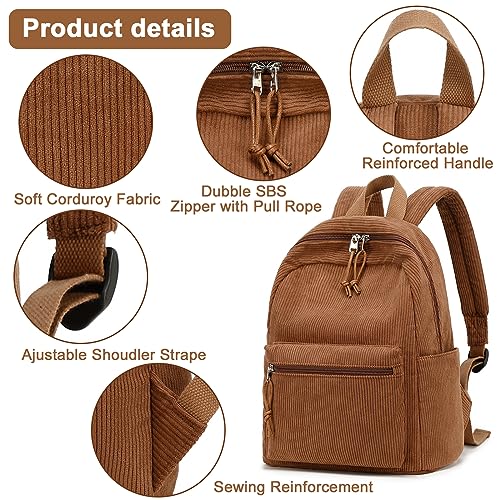 Image of BTOOP Mini Backpack Women Girls Water-resistant Small Backpack Purse Shoulder Bag for Womens Adult Kids School Travel