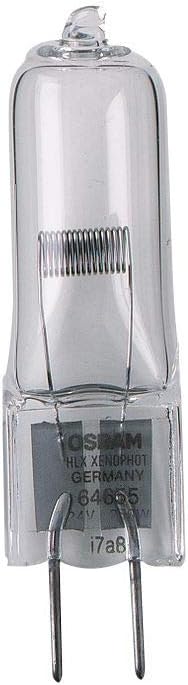 Osram HLX 64655 250 Watt GY6.35 EHJ A1 223 Halogen Lamp 24 Volt Professional Product Pack of 5 [Energy Class G]