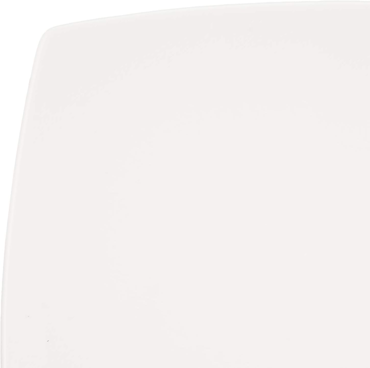 Narumi 50481-5320 Plates Plates 11.4 inches (29 cm) Diagonal White Simple Stylish Square Dinner Lunch Plate One Plate Flat Plate Microwave Warmer Dishwasher Safe