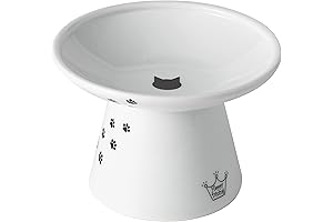 Extra Wide Raised Cat Food Bowl: Elevated for Comfort and Wellness