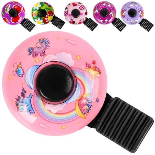 Fahrradklingel für Kinder, Mädchen, Jungen und Erwachsene - 120db Mini...