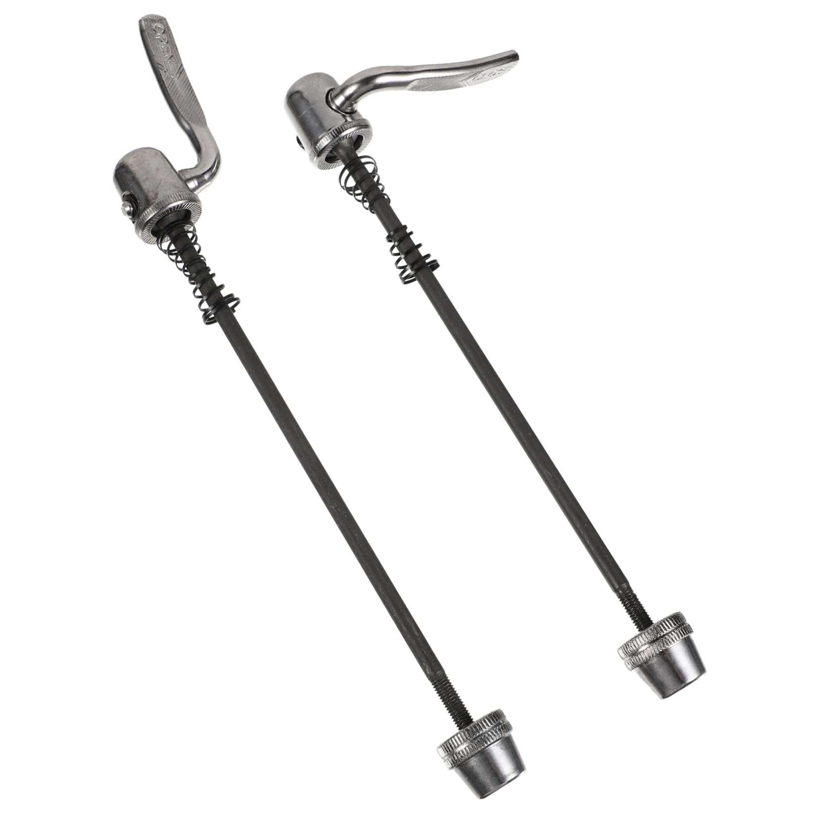 NULYLU 2 Pcs Quick Release Skewer for Bike Trainer for Road Mountain Bikes Sturdy Steel Axle